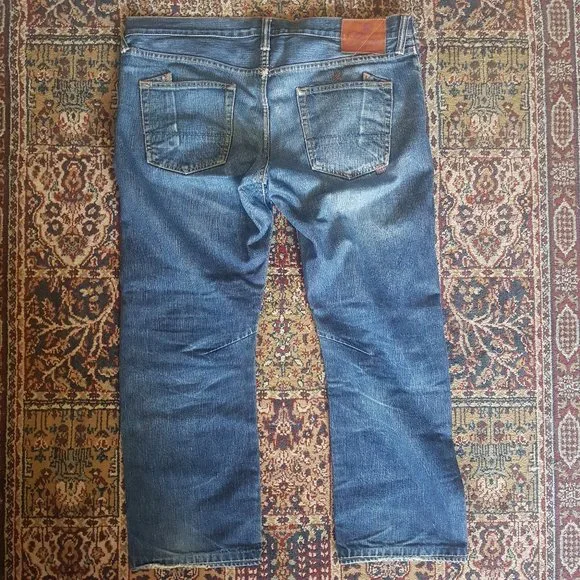 SOLD 🌈 Authentic Vintage PRPS Sashiko Straight Jeans, Made in Japan - Picture 7 of 7